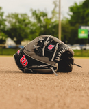 Wilson A1000 1787 2025 DARK BROWN/RED/BLUE 11.75 RHT