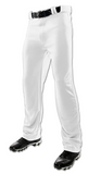 Champro MVP Open-Bottom Relaxed Fit Adult Baseball Pants - White