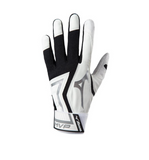 Mizuno MVP batting Gloves (Adult Black))